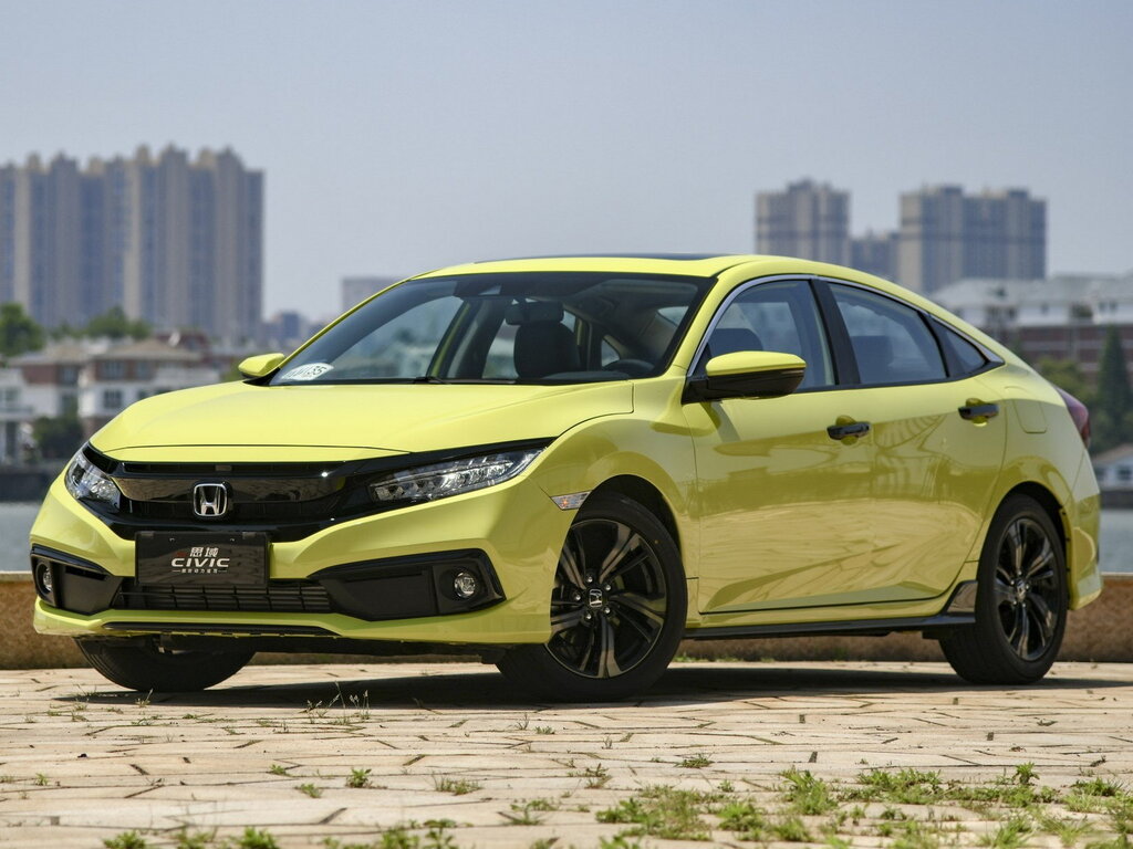 Honda Civic 10 поколение, рестайлинг, седан (08.2018 - 08.2021)